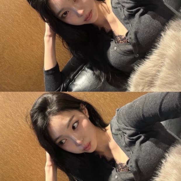 자라 레이스 콤비 탑 재킷 (블랙/M사이즈) 환승연애 현지 착용