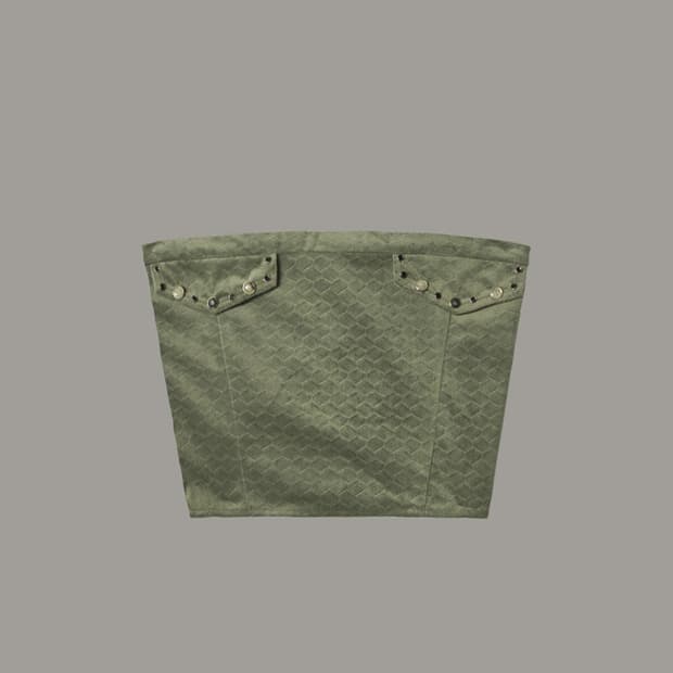 145office 탱크탑  molly top green