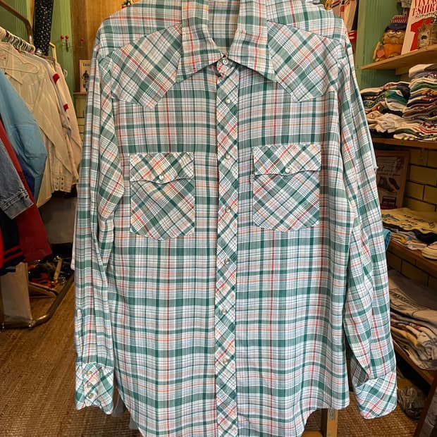 1970’s Levi’s Western Check Shirt