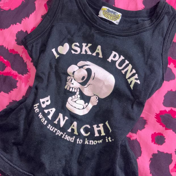 빈티지 펑크 나시 