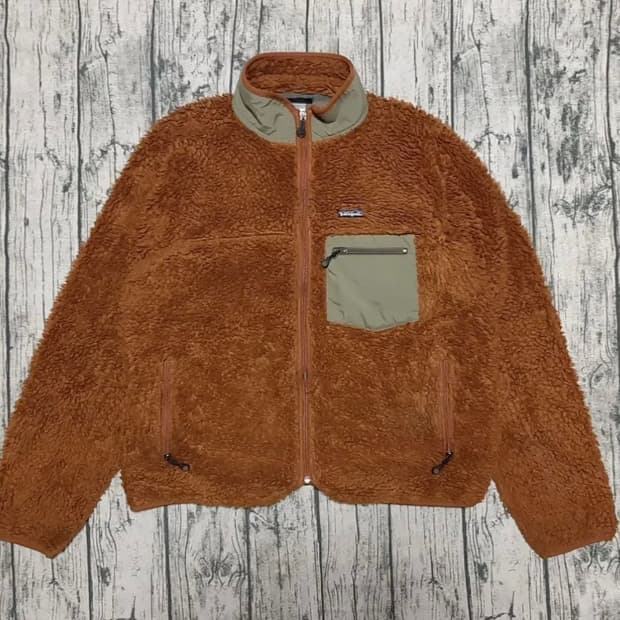 파타고니아 빈티지 딥파일 브라운 L