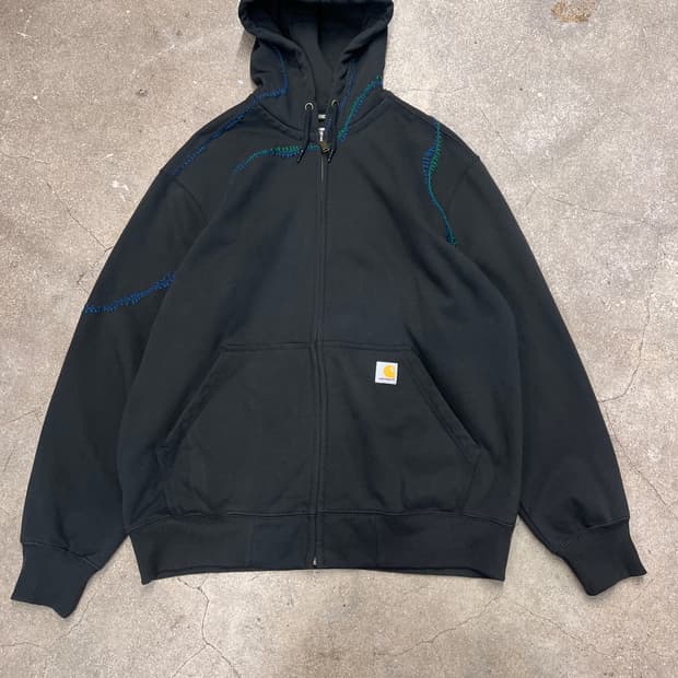 Handmade 칼하트 레인디펜더 릴렉스핏 후드집업