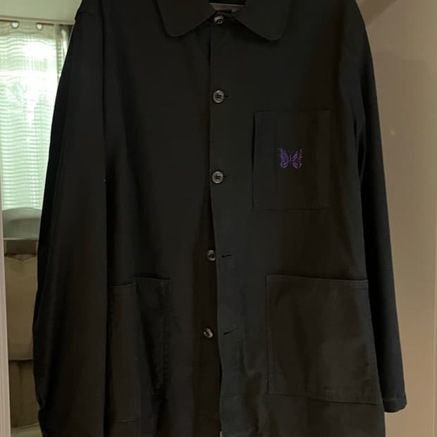 [M] 니들스 커버올 자켓 (블랙)