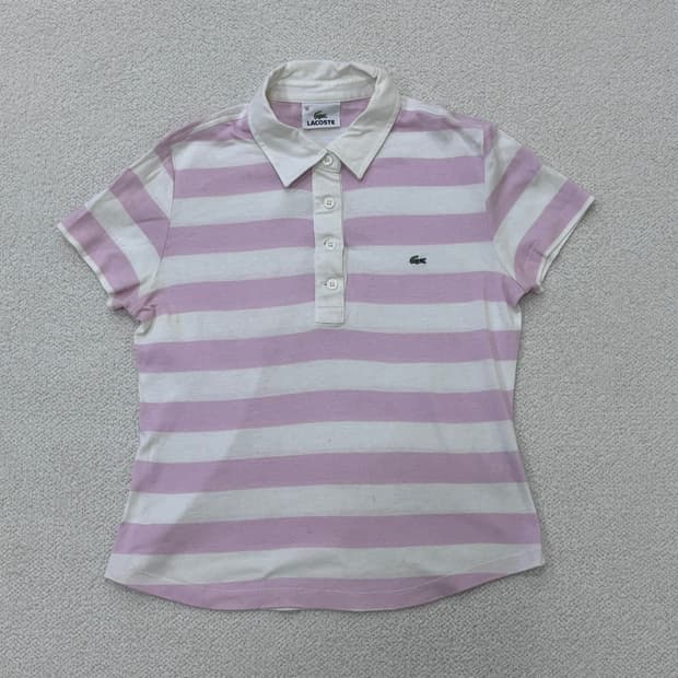 95 라코스테 여성 반팔 카라 티셔츠 0313E