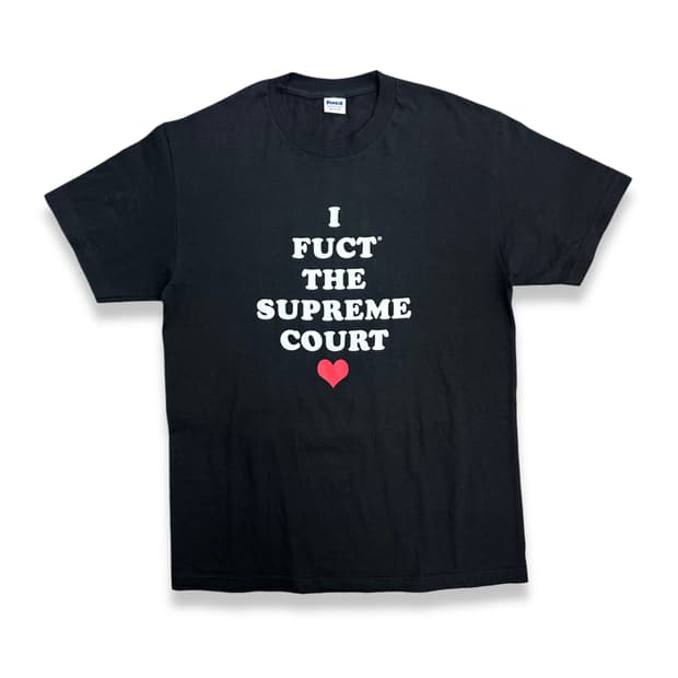 퍽트 Supreme Court 티셔츠 L