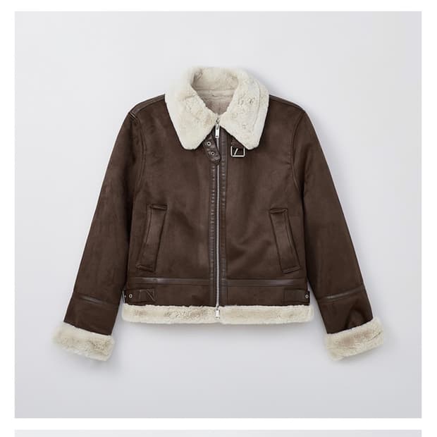 (새상품) 스파오 무스탕 S