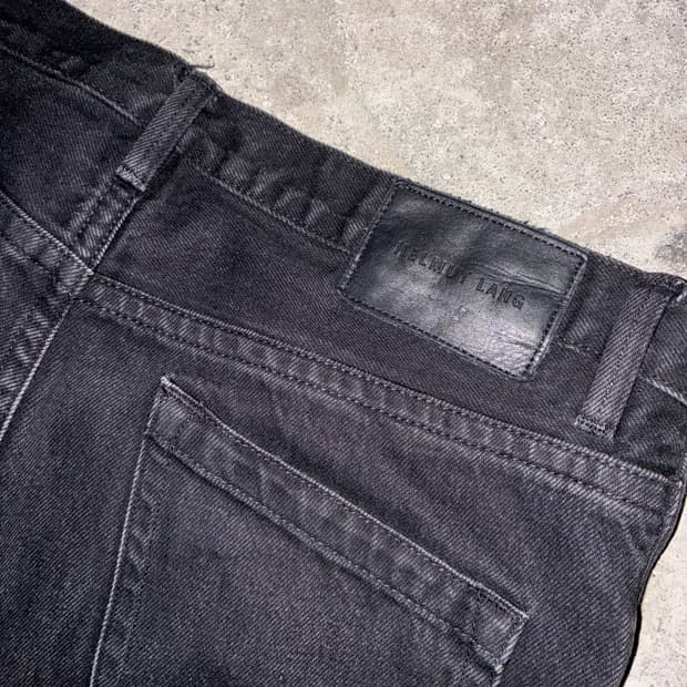 Helmut Lang black jean 30