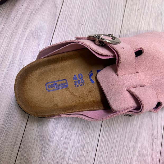 커스텀 버켄스탁 핑크