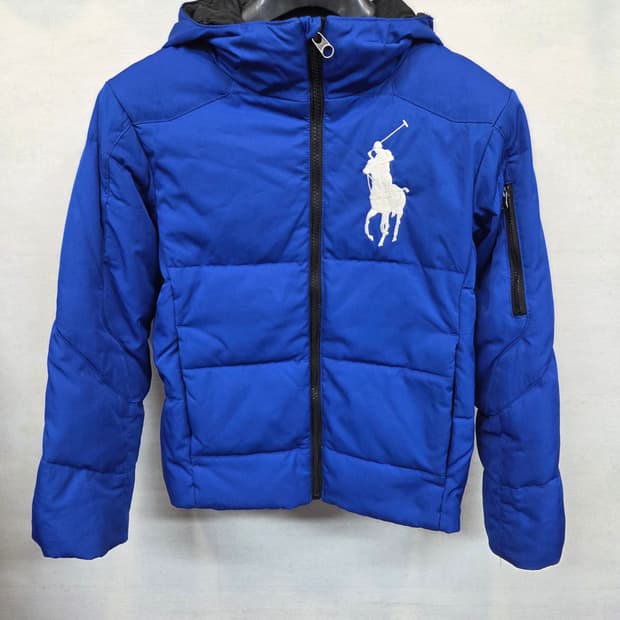 폴로랄프로렌 올드스쿨 키즈 주니어 빅포니 패딩 s 8세