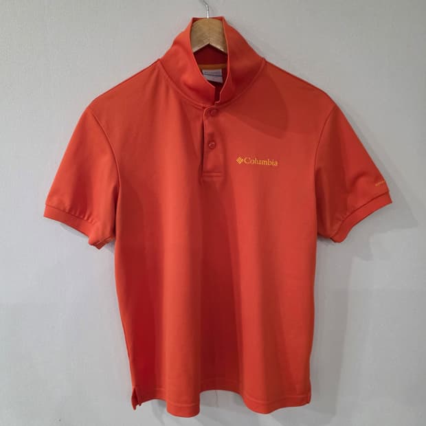 콜롬비아 오렌지 옴니윅 폴로티 M