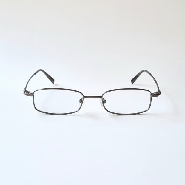 데드스탁 빈티지 스타일의끝 미니멀 스퀘어 안경테 767