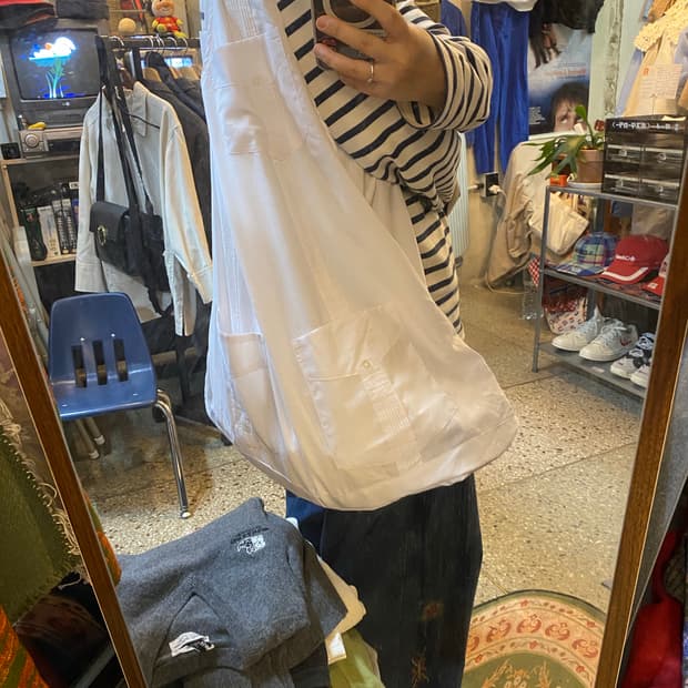 쿠바셔츠 리싸이클링 에코백