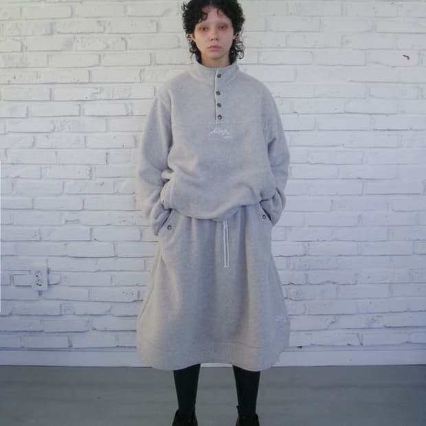 에옹쓰 마운틴 플리스 세트 오트밀