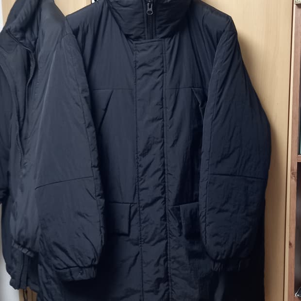 에잇세컨즈 웰론 몬스터파카 패딩 블랙 XL