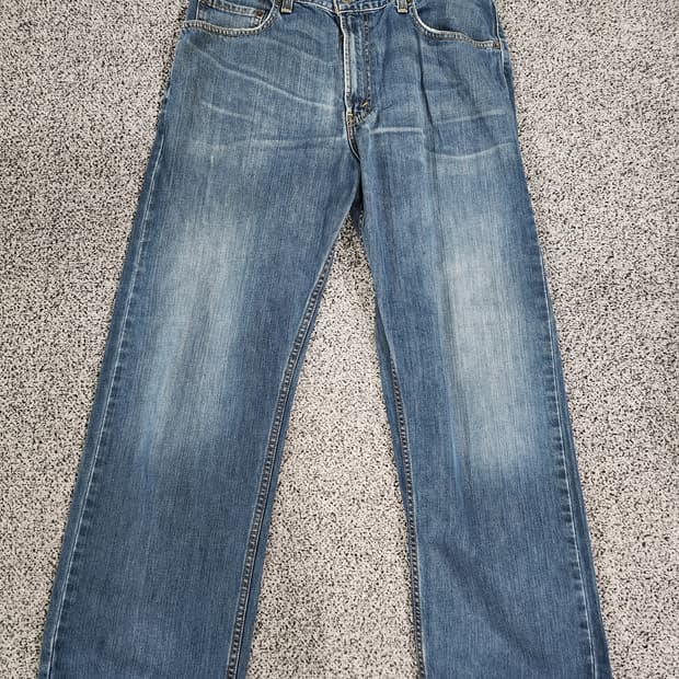 리바이스 루즈 스트레이트 데님