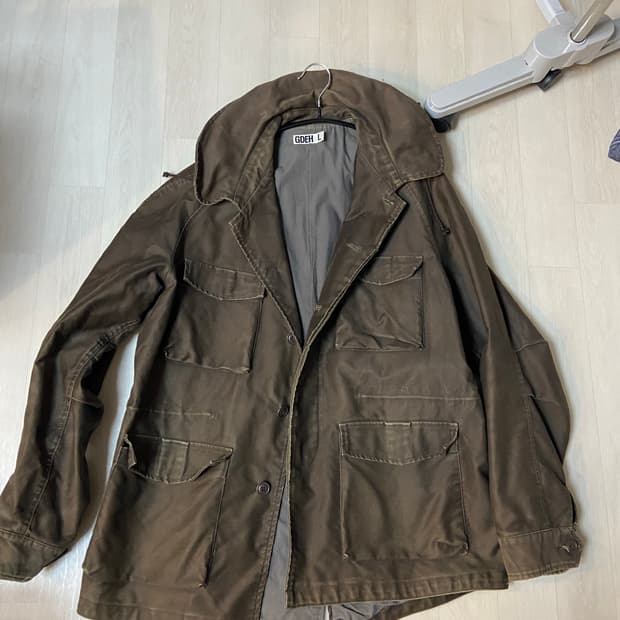 [L]03s 굿이너프 usaf 목도리도마뱀 필드자켓 브라운 올리브