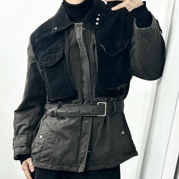 CP 컴퍼니 90s 하이넥 사파리 자켓