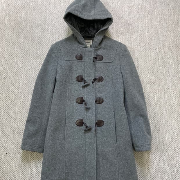Ll.bean 엘엘빈 그레이 더플 코트