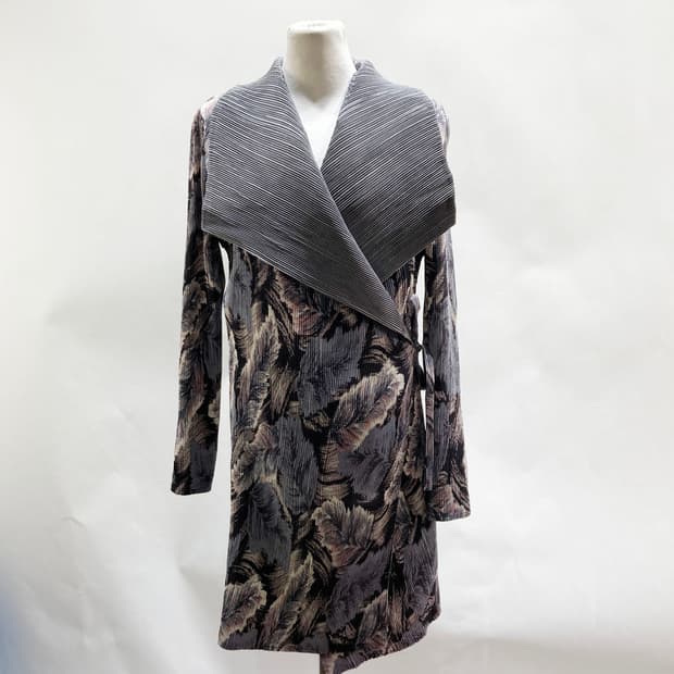 리버시블 플리츠 롱가디건 F 진스센스