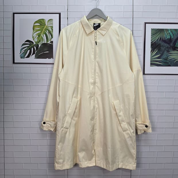 나이키 트렌치 자켓 롱자켓 집업 바람막이 95사이즈 새상품