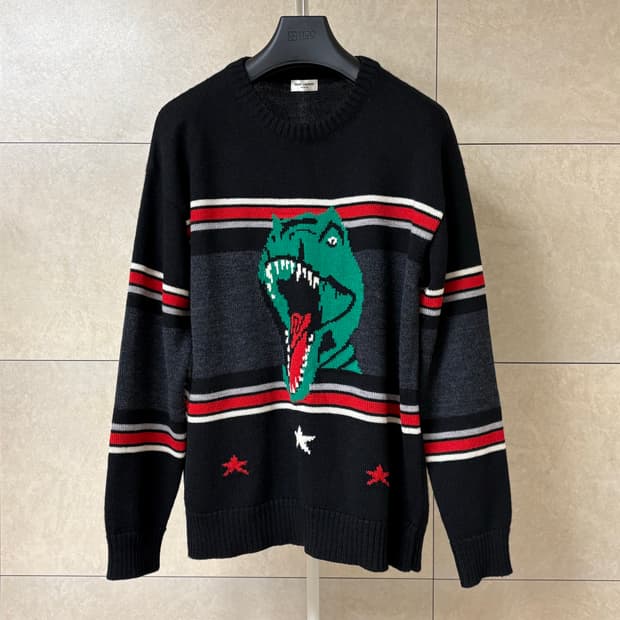 생로랑 16시즌 공룡 니트