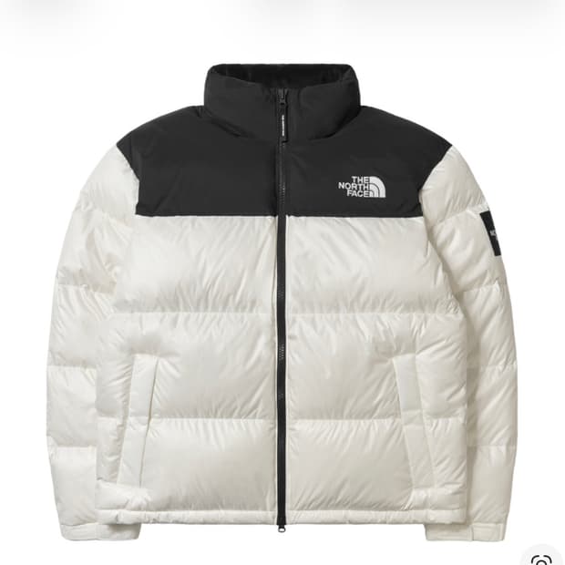 노페패딩 노스페이스 패딩 눕시 화이트 아이보리 M