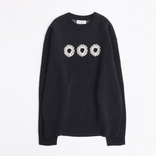 (미개봉 새상품)999휴머니티 크루넥 니트 네이비 1사이즈