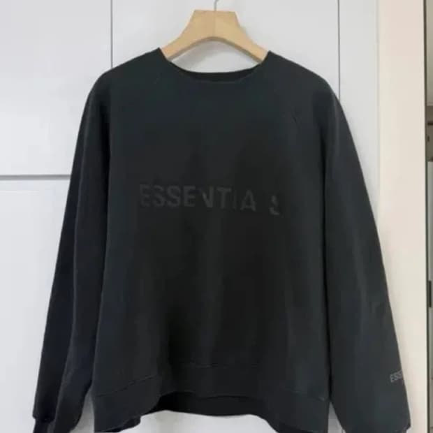 에센셜 맨트맨 블랙 S