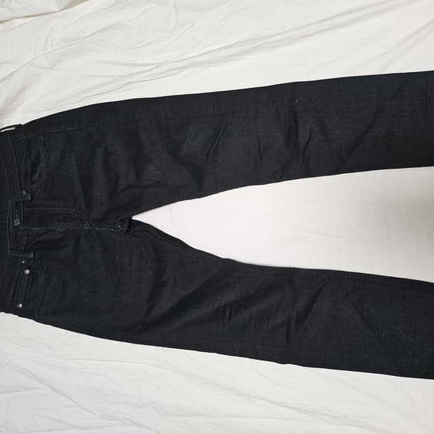 리바이스 501 여성 흑청 데님 팬츠 28-29