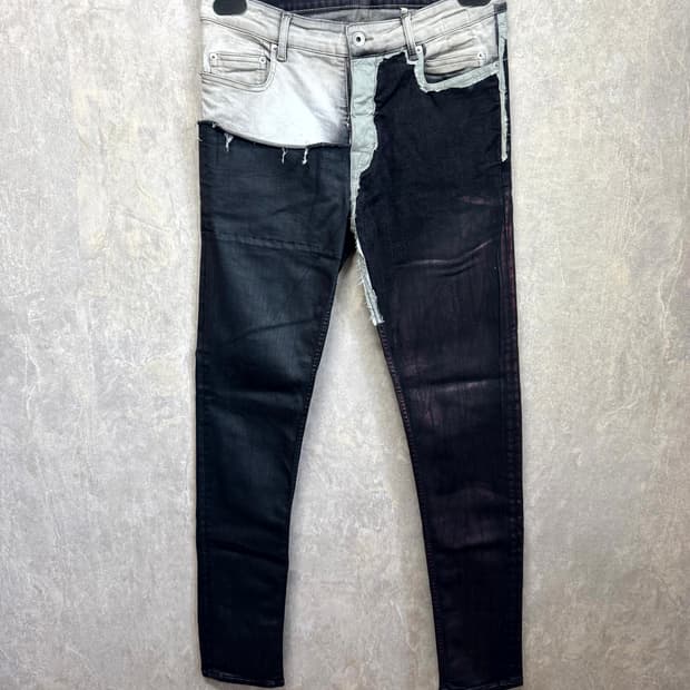 30 / 릭오웬스 화이트 블랙 타이론 진