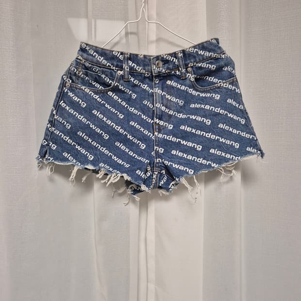 알렉산더왕 데님 반바지 바이트 쇼츠 25