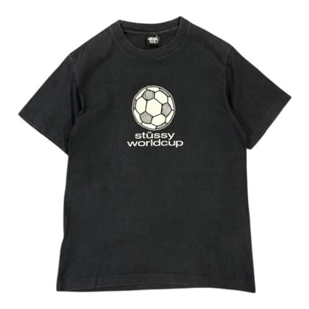 M) 스투시 90s USA 월드컵 그래픽 반팔티 T-113