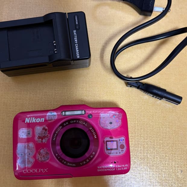 니콘 쿨픽스 s31 핑크