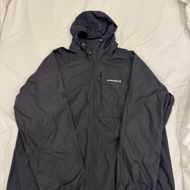 [XL] 몽벨 윈드 블라스트 후드 자켓 블랙