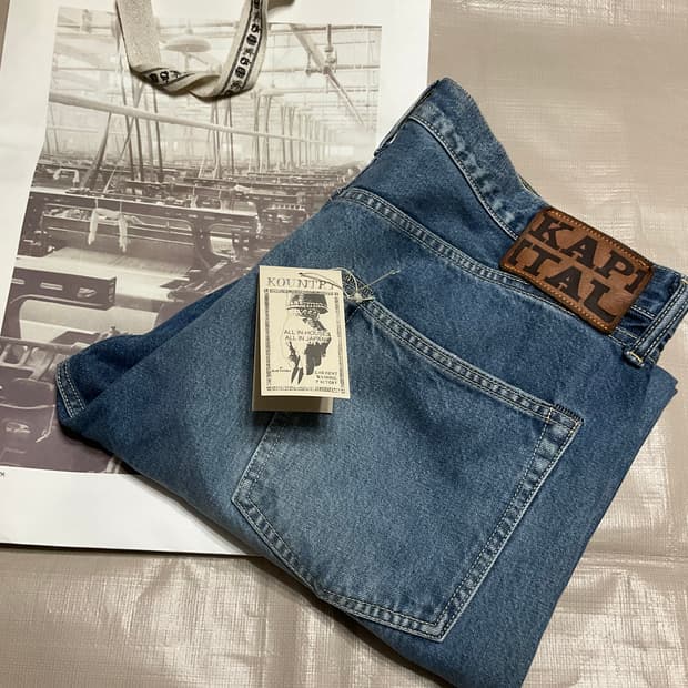 캐피탈 몽키 시스코 데님 38