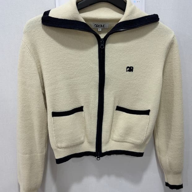 grove 그로브 225S POUT CARDIGAN [IVORY] 가디건