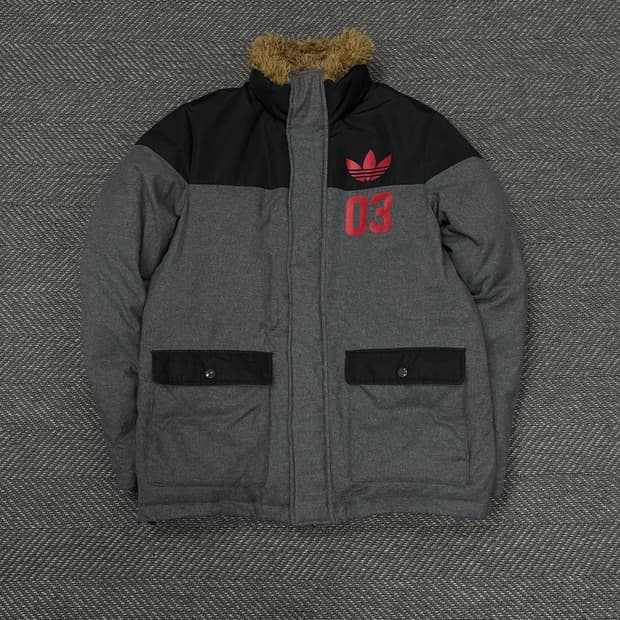 아디다스 덕다운 패딩점퍼 v0384
