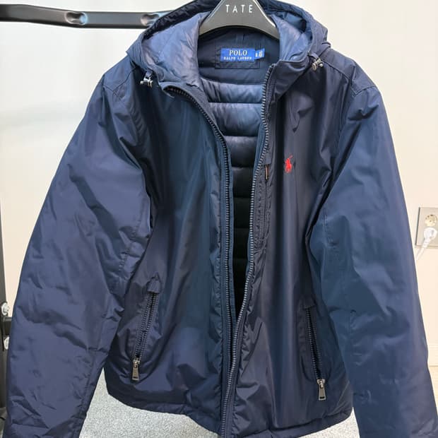 폴로 덕다운 패딩 자켓  xl