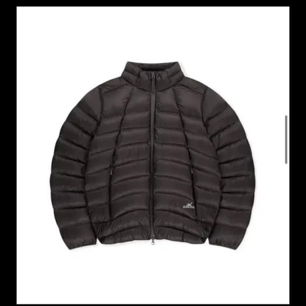 썬러브 경량패딩 차콜