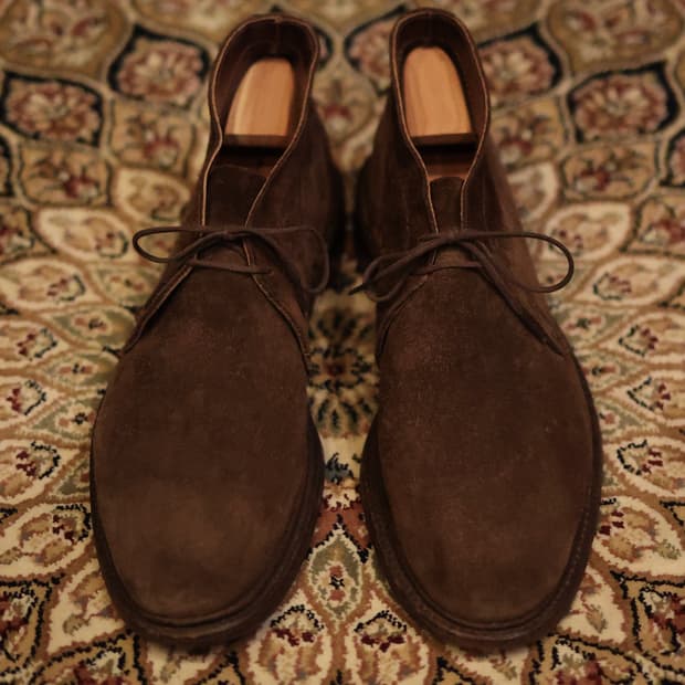 Alden 알든 1492 처카 부츠 스웨이드 11D made in usa