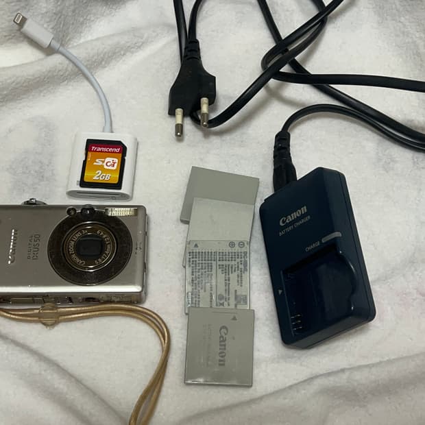캐논익서스 50 IXUS50 전구성품