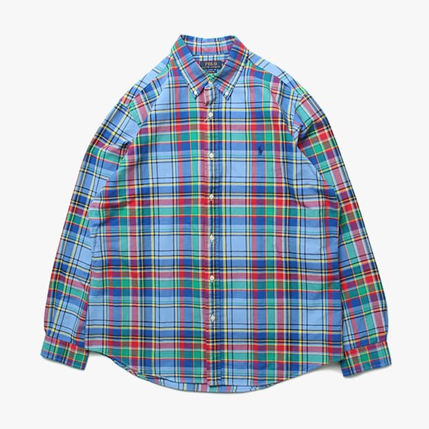  POLO "Blue Check Shirts"