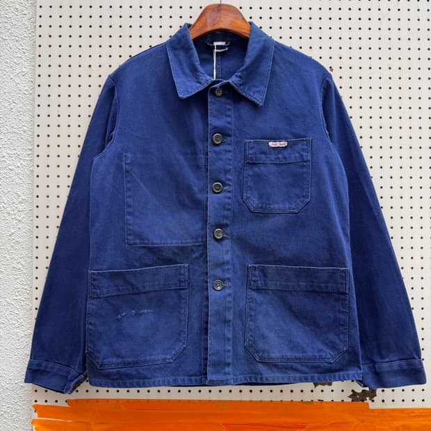 OLD VINTAGE WASHED NAVY 빈티지 프렌치워크자켓
