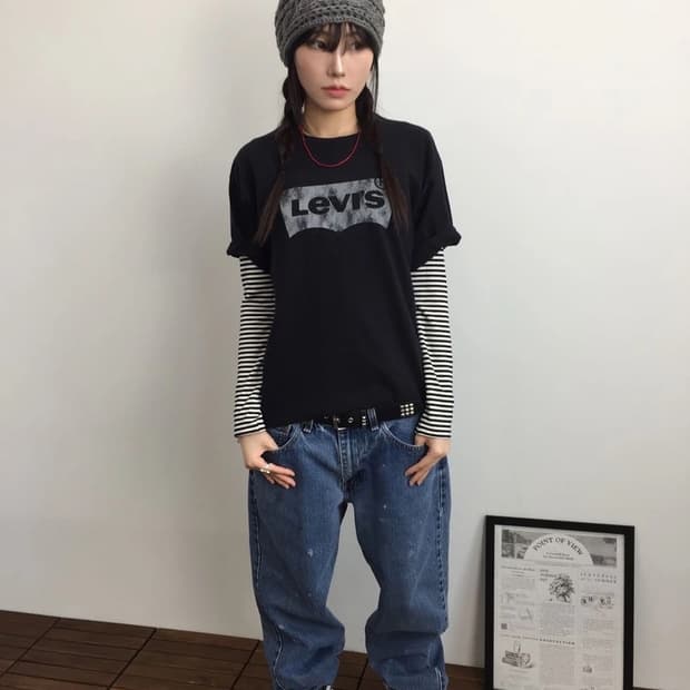Levi’s Batwing Logo Tee