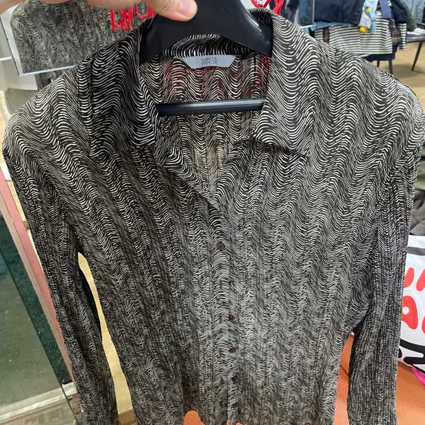 Mark & Spencer 폴리 여름 셔츠