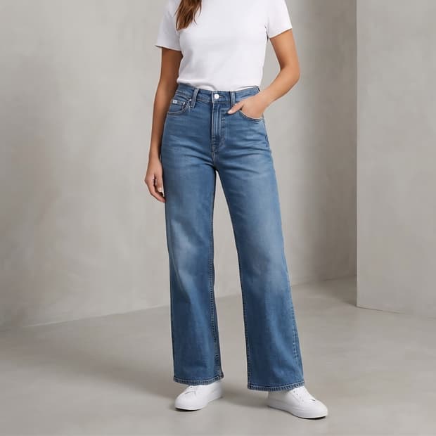 [26]캘빈클라인 하이라이트 와이드핏 데님