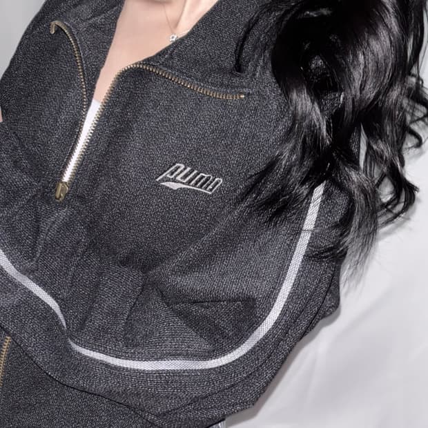 🐰퓨마 데님스타일 여리핏 점퍼 자켓 저렴🪽🖤