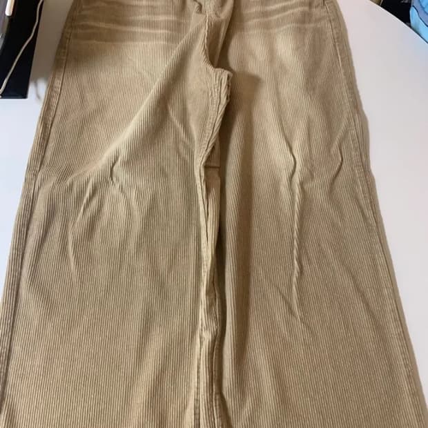코듀로이 베이지 팬츠