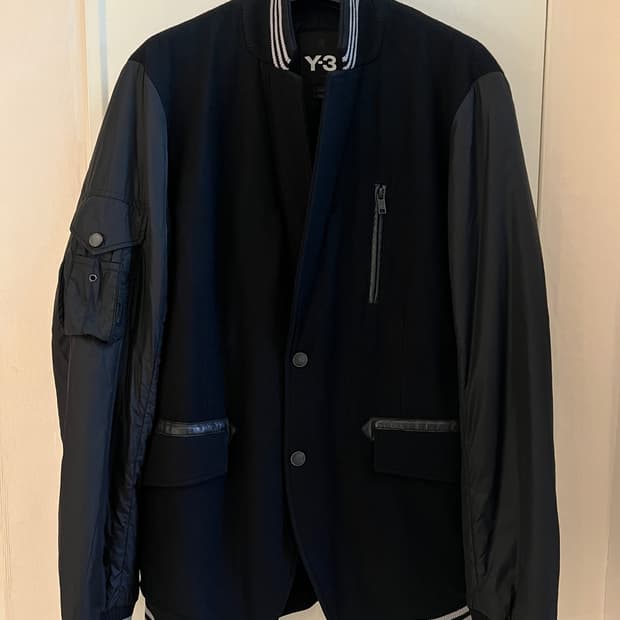 Y-3 WOOL BLAZER Bomber Jacket
