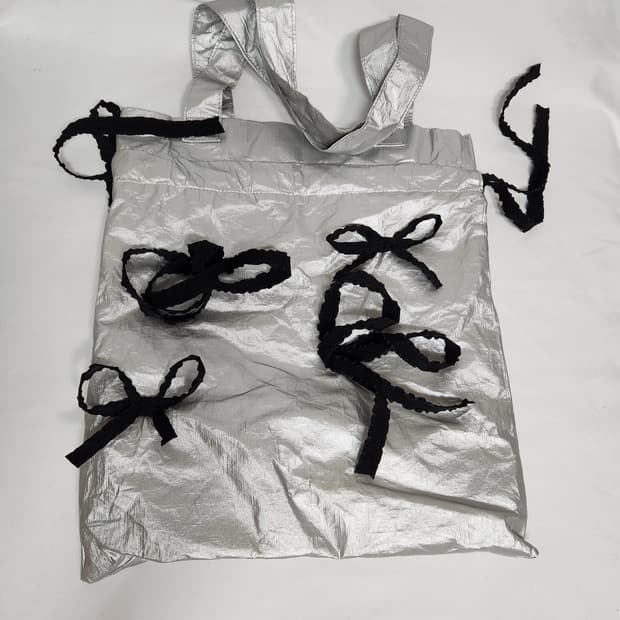 H955 YUSE 유즈 리본 스트링 숄더백
